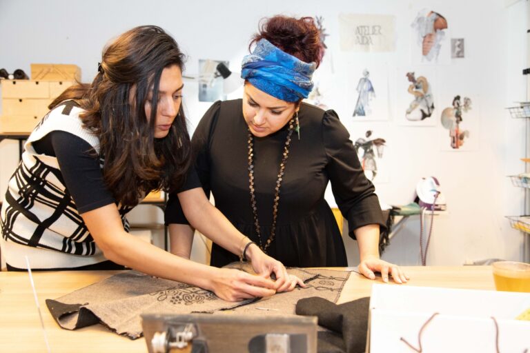 Cursus grondpatroon tekenen — museum-expo in Schiedam